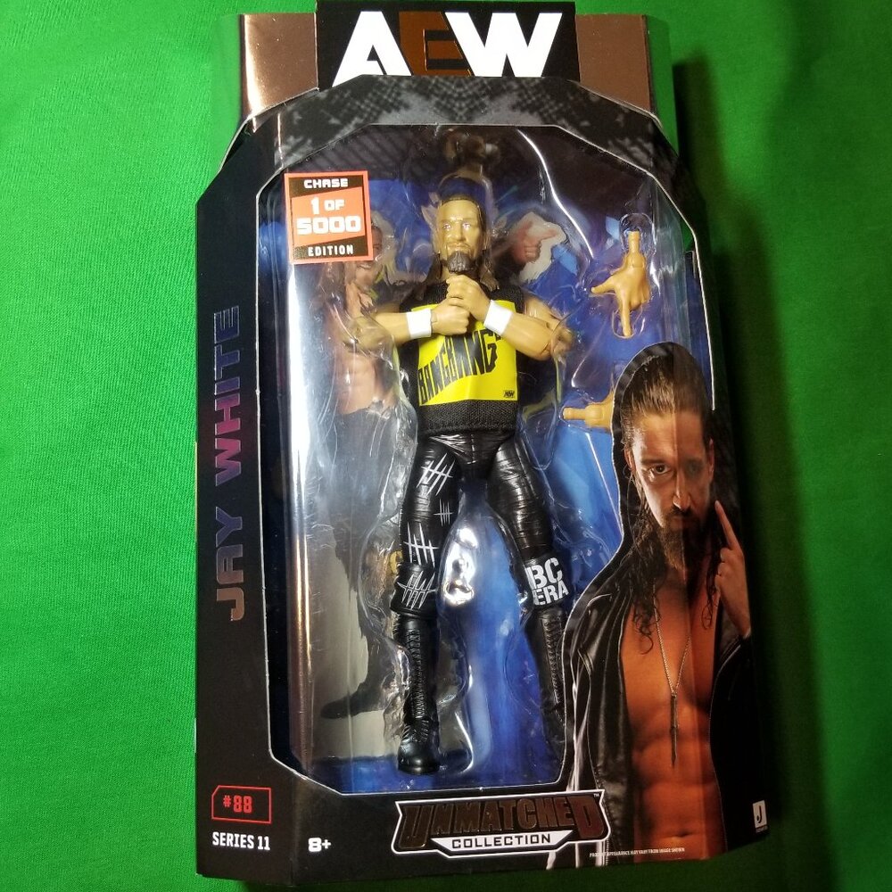 AEW Unmatched Series 11 #88 Jay White 1 Of 5000 Chase Jazwares Wrestling Figure